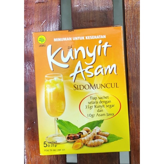 Kunyit Asam Sidomuncul isi 5 / Melancarkan Haid / Menyegarkan Badan