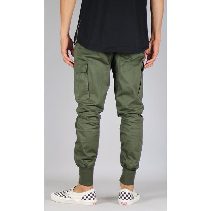 Hyperdenim Cargo Jogger - Olive 100% Authentic