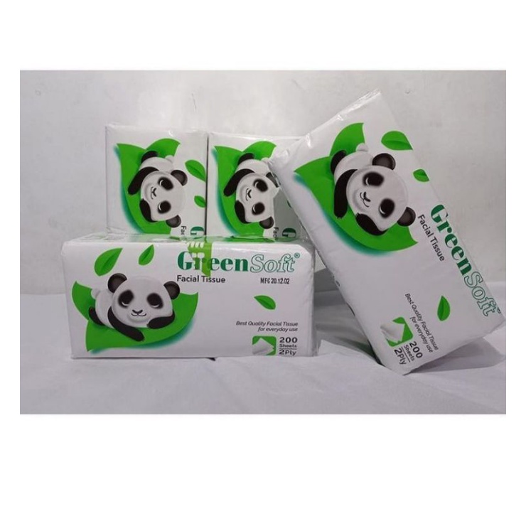 TISSUE GREENSOFT 200sheets