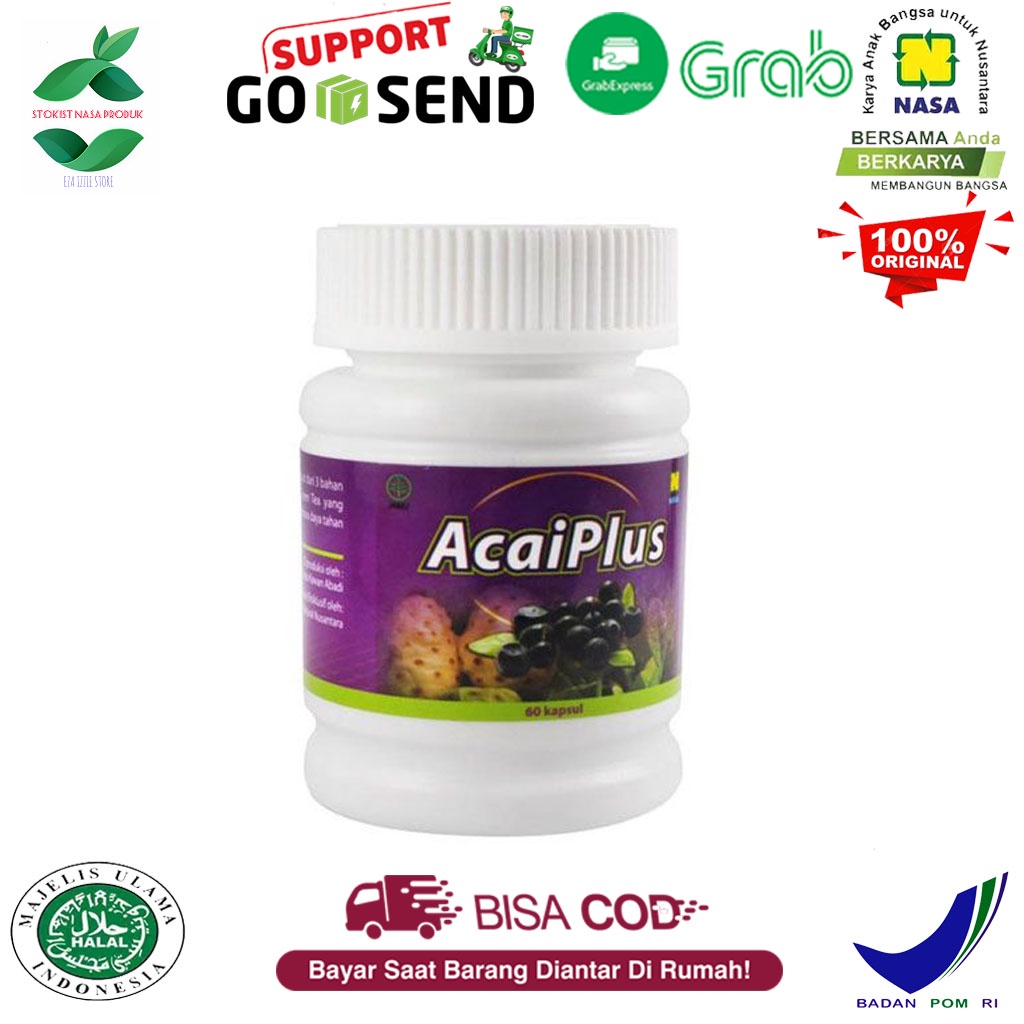 ACAI PLUS NASA OBAT DIET PELANGSING TUBUH ASLI ORIGINAL NASA ACAI