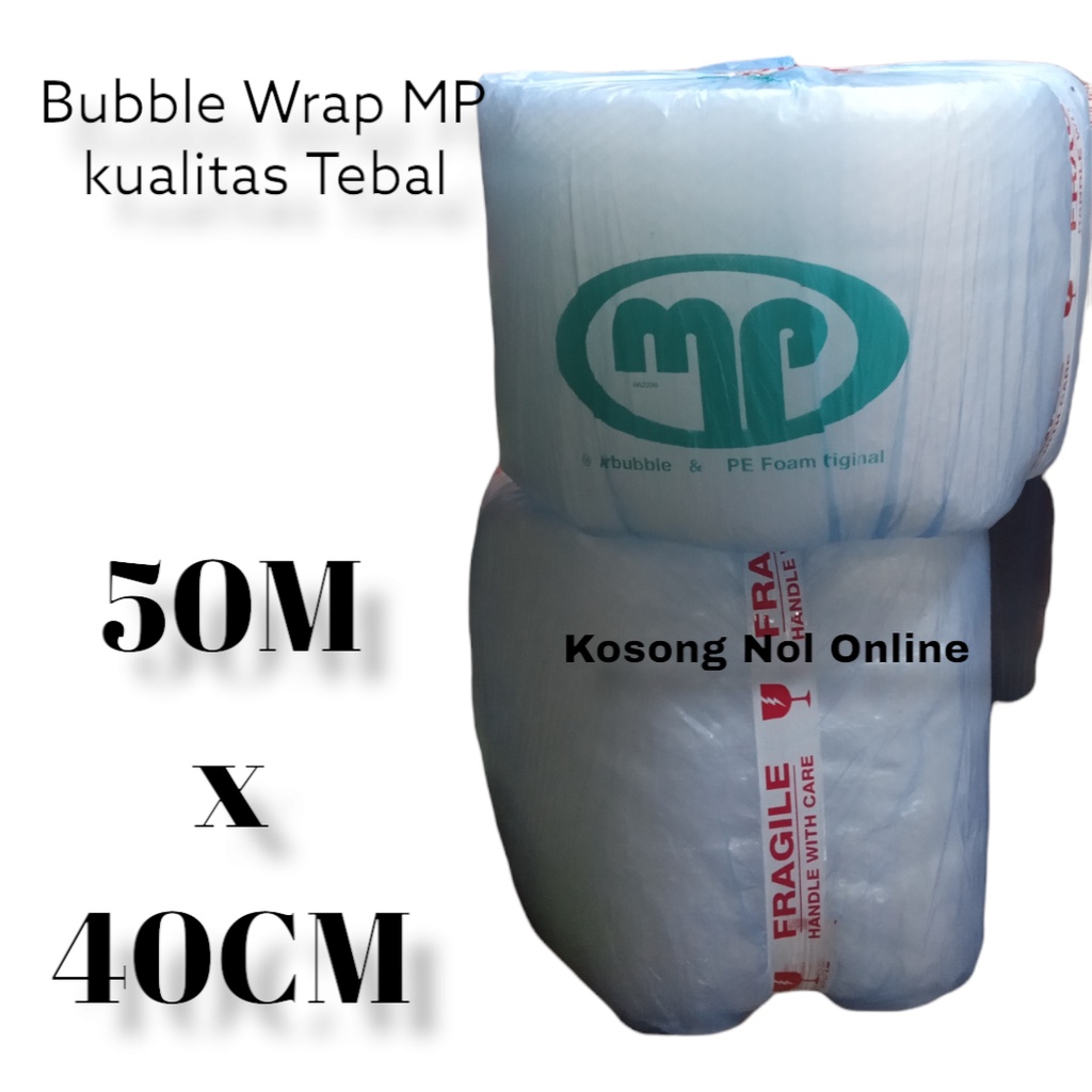 

Bubble Wrap Muliapack 40 CM x 50 M [ Regular Cargo]