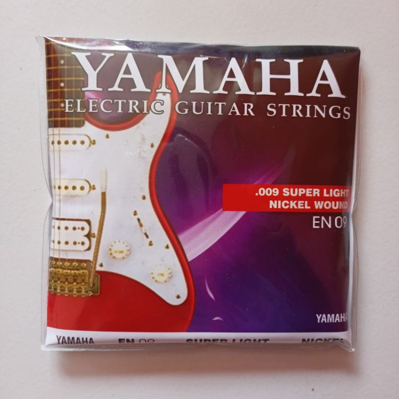 senar gitar/guitar yamaha akustik elektrik satu set