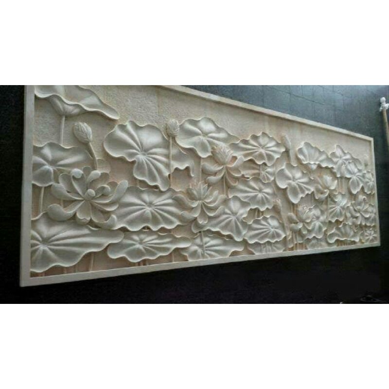 RELIEF UKIRAN HIASAN DINDING BATU ALAM