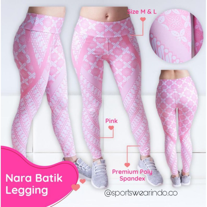 NARA BATIK LEGGING / Legging Senam Wanita Murah