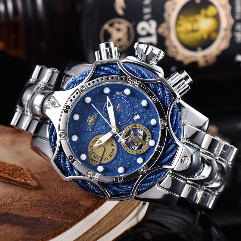 ☫♙Invicta Men Watch Rims Calendar Function Watch