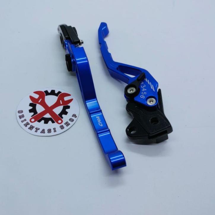 Limited - Handle sisik stelan cnc vario 150+ handgrip carbon+ selang rem depan 95cm+ kleman selang+ 