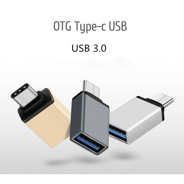 Otg type c connector to Normal USB port Converter data transfer android &amp; flashdisk - realoneacc