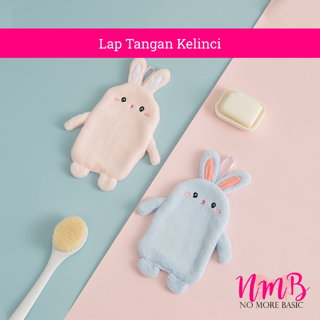 Lap Tangan Gantung Karakter Kelinci / Handuk Tangan Gantung Karakter Kelinci / Handuk Anak / Hand Towel