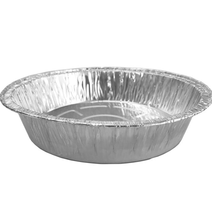 PERALATAN BAKING CETAKAN LOYANG ALUMINIUM FOIL TRAY BULAT 18.5CM PERLENGKAPAN DAPUR