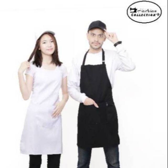 Celemek Apron Best Quality Premium Celemek masak  Celemek dapur Celemek pria wanita Celemek waitres Celemek 42 Varian Warna