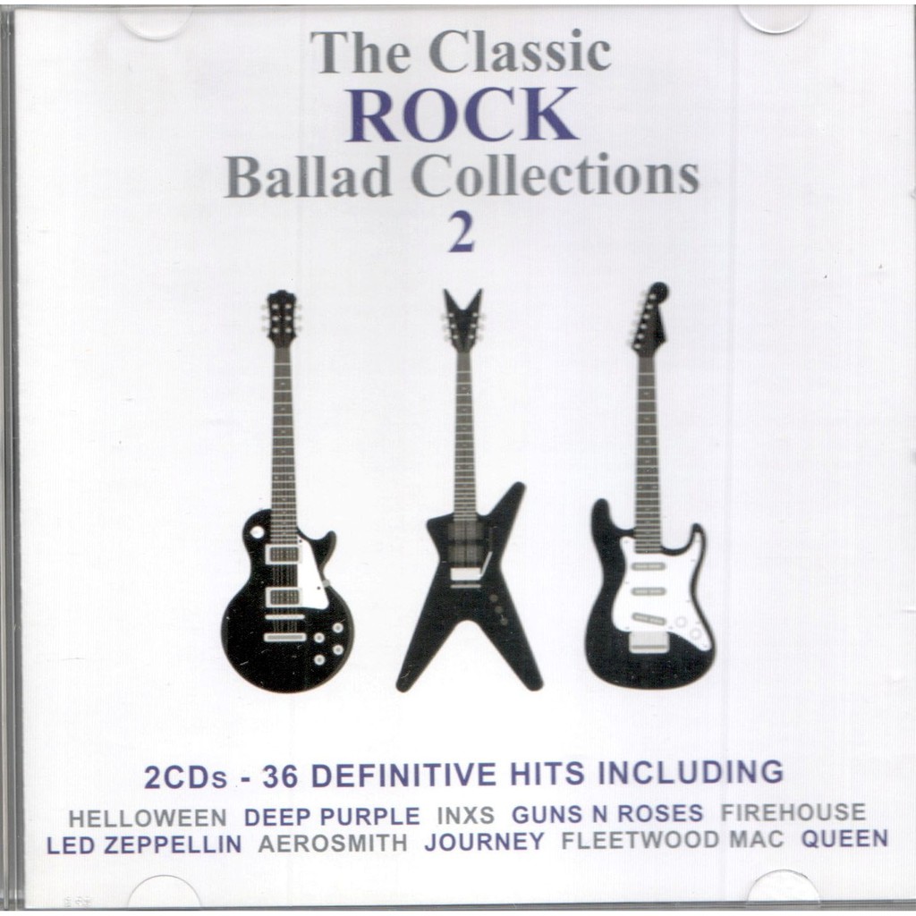The Classic Rock Ballad Collection 2 Varioust Artist 2cd Shopee Indonesia