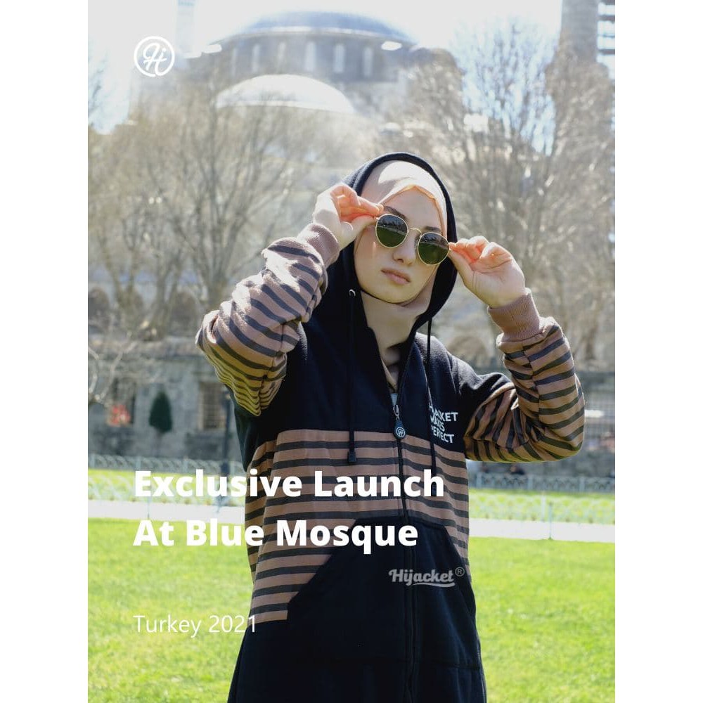 NEW hijacket VAHIRA jaket wanita hoodie all varian warna L & XL || jaket hijaket muslimah-5