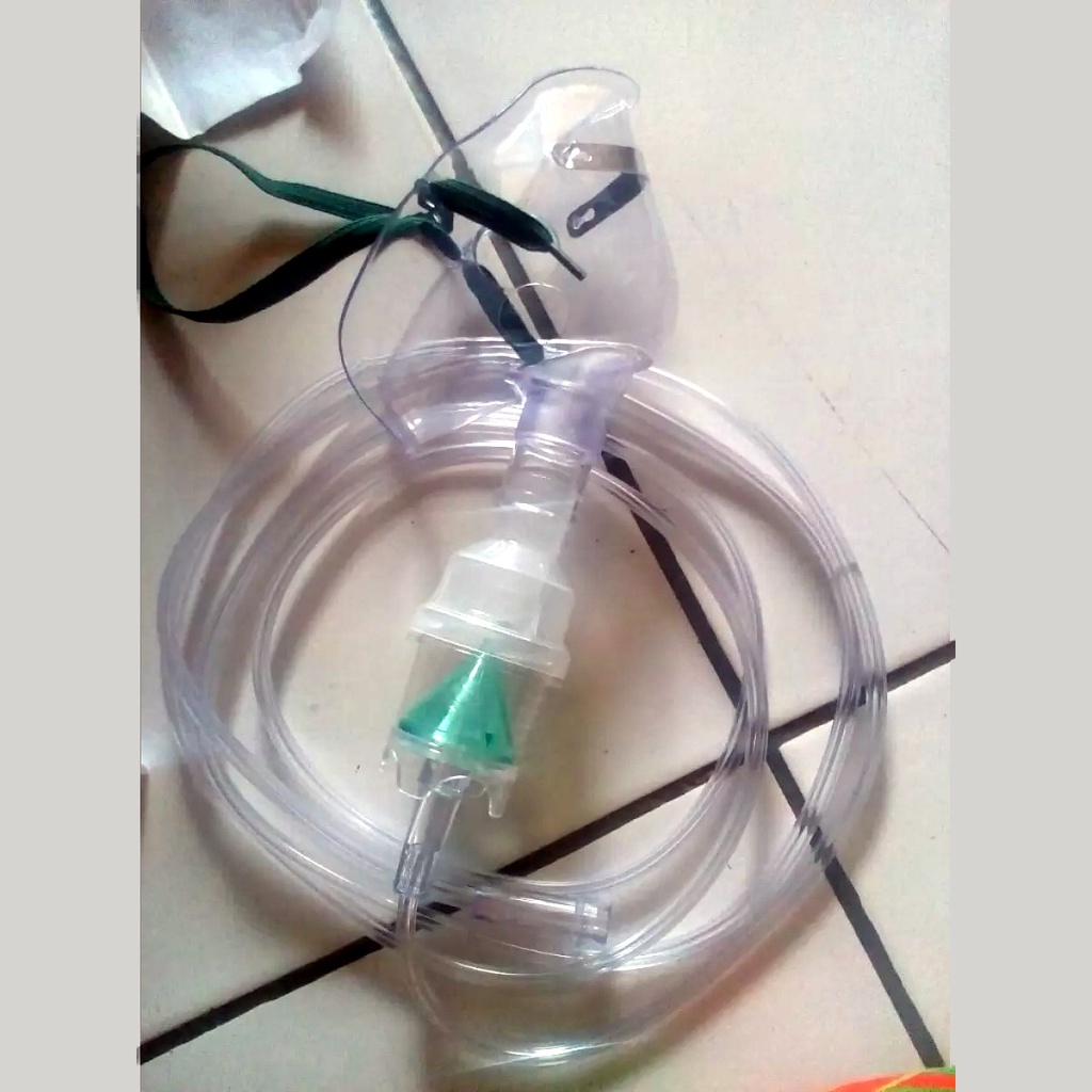 Masker Nebulizer Merk GEA / Medical Nebuliser Mask / Masker Uap - Kotakin