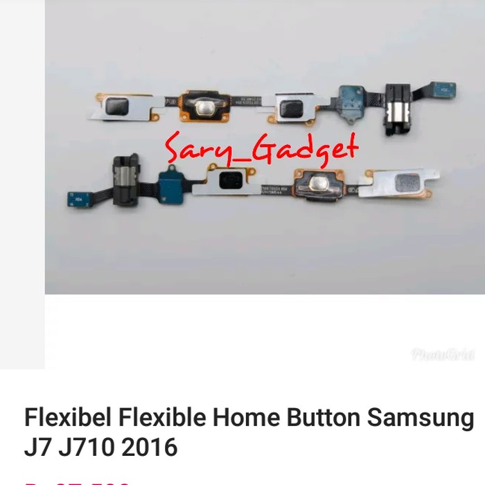 Flexibel tombol home ui up samsung hf j710 j7 2016 j710f