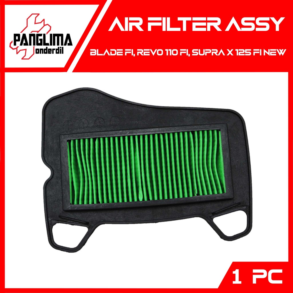 Filter Udara Blade FI-Supra X 125 New-Revo 110 FI-Fit Saringan-Busa Hawa-Air Assy