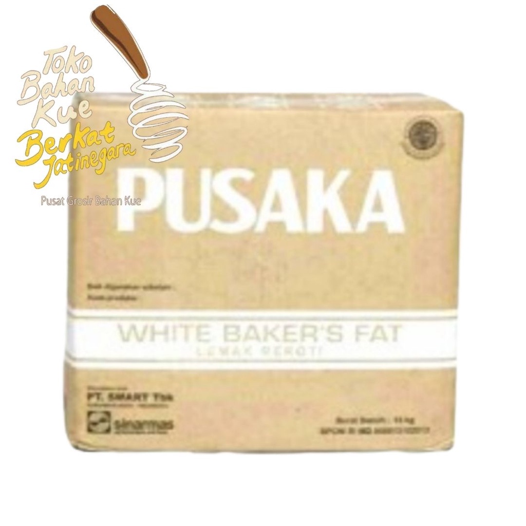 MENTEGA PUTIH PUSAKA 15 KG / MARGARIN WHITE BAKERS FAT