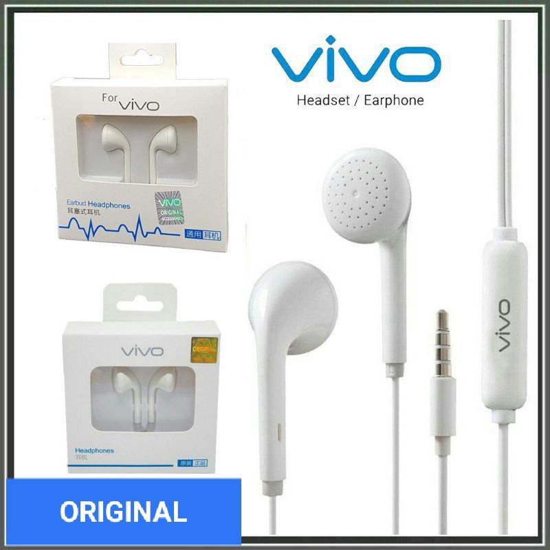 Handsfree ORI Vivo V19 V20 V20SE V21 Original Earphone