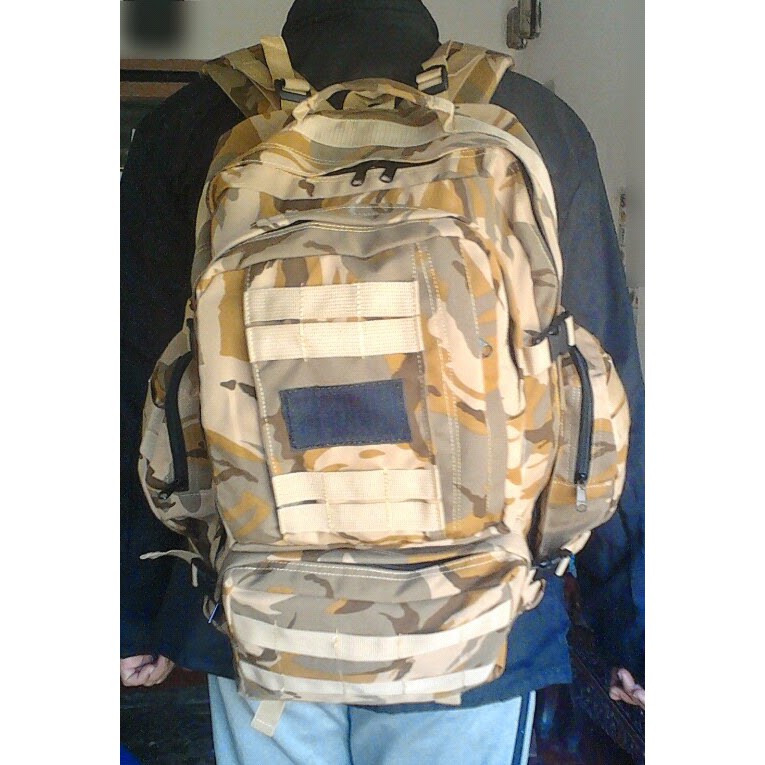 Tas Ransel Laptop Lebanon Loreng Besar - Loreng PBB UNIFIL