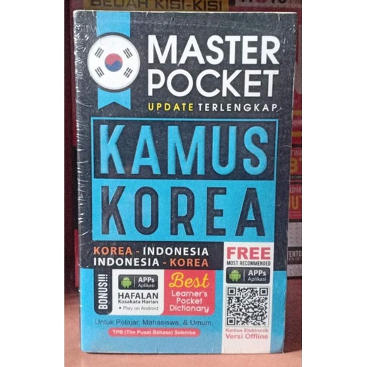 Master Pocket Kamus Lengkap Bahasa Korea-Indonesia