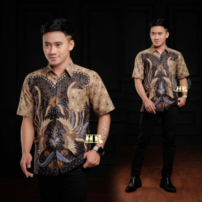 New Arrival Distro Batik Pria Bordir Sogan Batikaf Noto Arto Batik