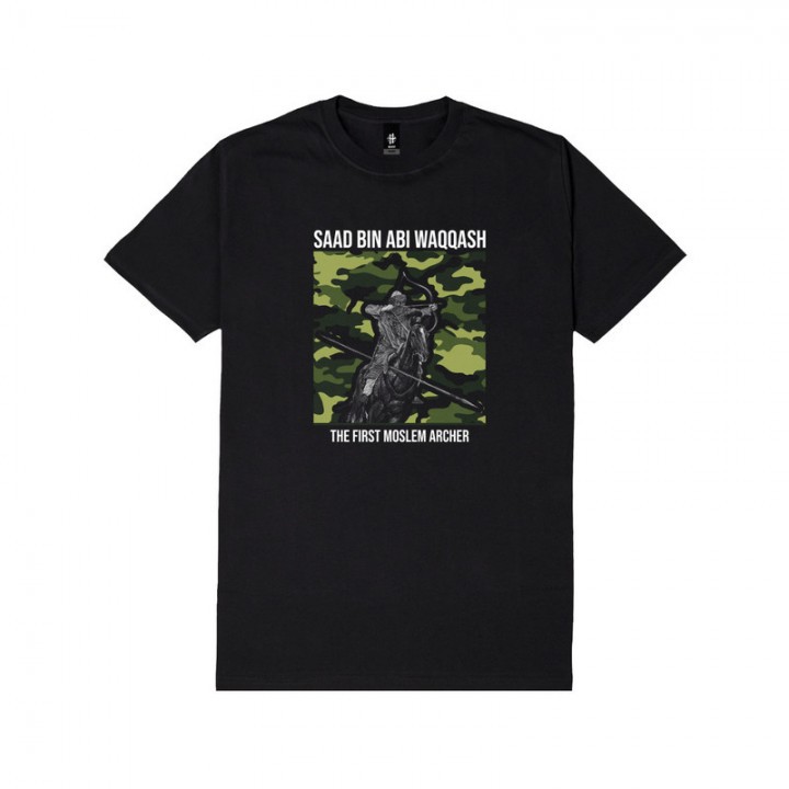 Kaos Lengan Pendek Hatf Saad bin abi Waqqash