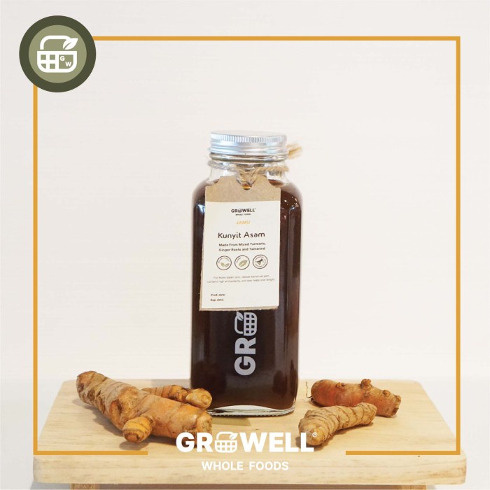 

Growell Jamu Kunyit Asem (BERKUALITAS)