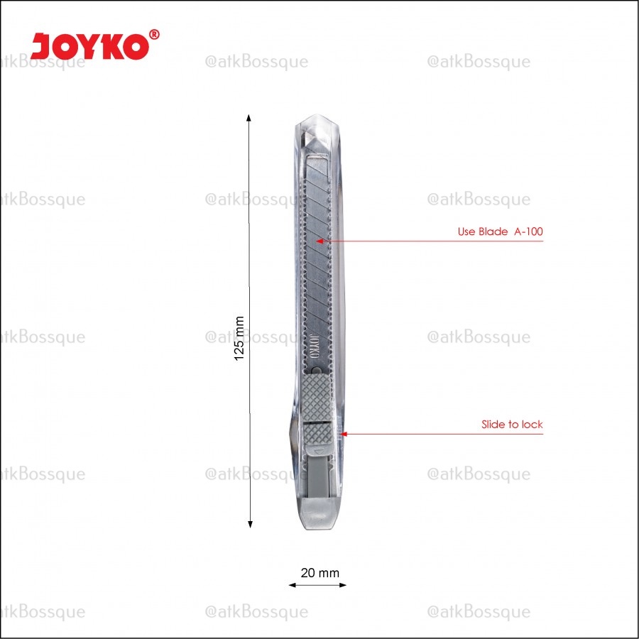 

Cutter Joyko CU-10BC Kater Ukuran Kecil - Satuan