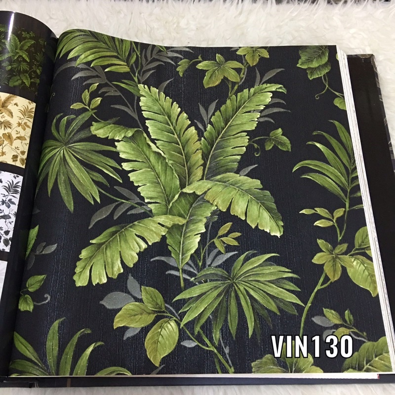 Wallpaper Dinding Motif Daun Modern Terbaru Vincenzo