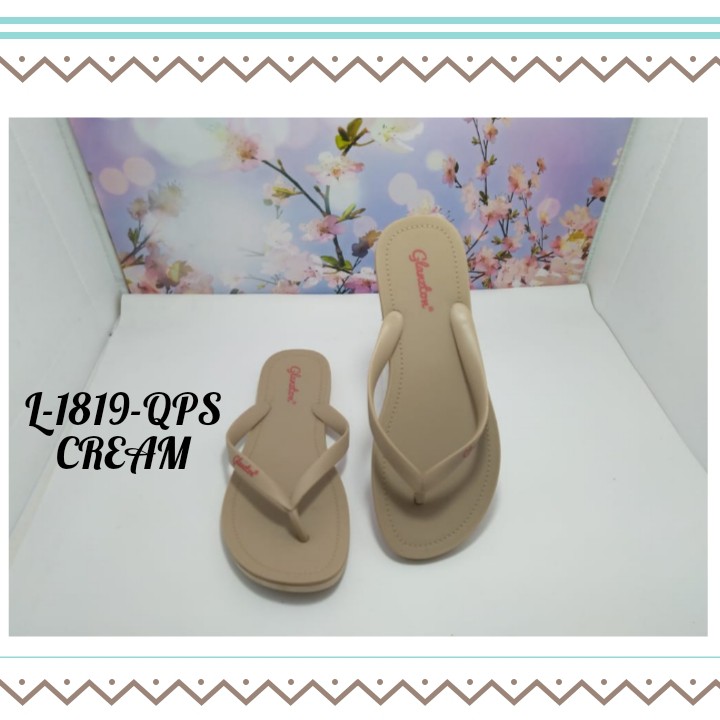 SANDAL IMPORT MODEL FLAT WANITA KASUAL NYAMAN DAN MODIS GLANZTON L1819Q-PS UK 37-41