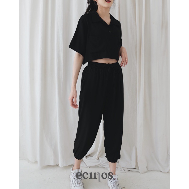 ECINOS - ZOE Set-Black