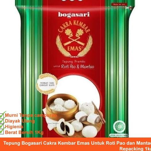 

[[COD]] tepung pao bogasari 1kg berkualitas BIG SALE Kode 1354