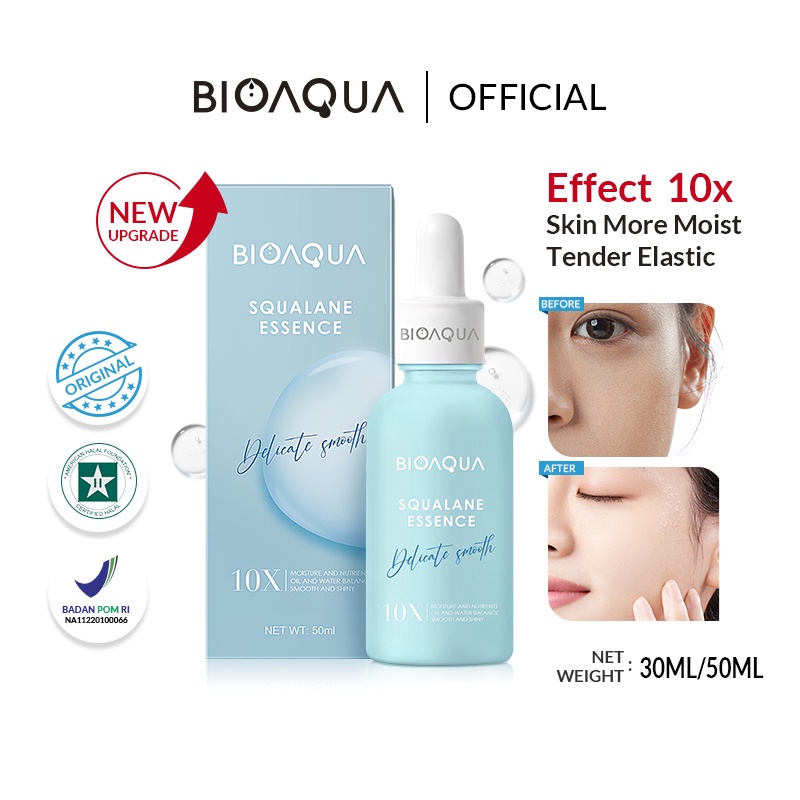 BIOAQUA 10X Essence Series Squalane Essence Moisturizing Serum 30ml / 50ml