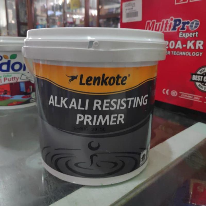 alkali cat dasar lenkote