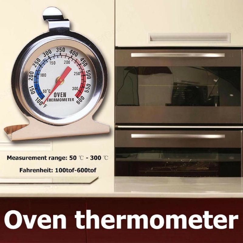 THERMOMETER OVEN DIAL 300C pengukur suhu oven tangkring alas adonan edible gold spuit paket dekorasi