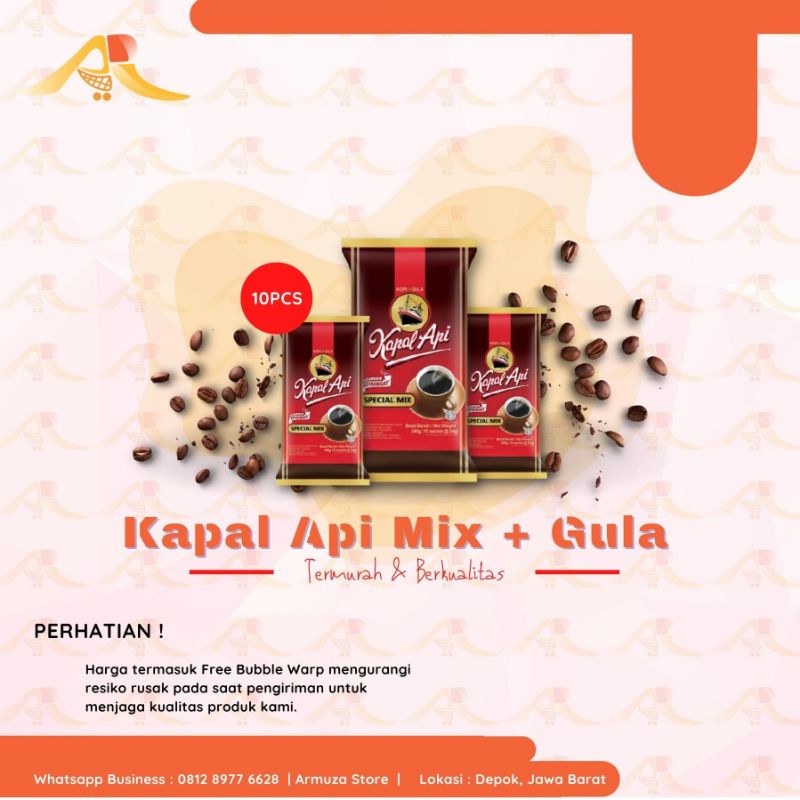 

Kapal Api Spc Mix Gula+kopi