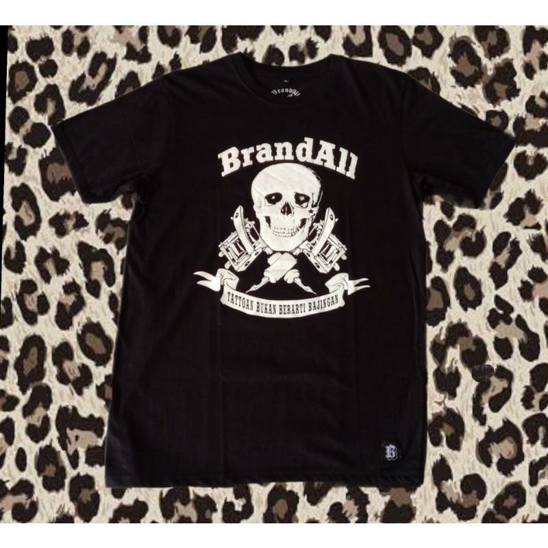 Kaos BrandAll Skull Mesin Tattoo
