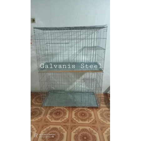 Kandang Kucing 2 Kamar