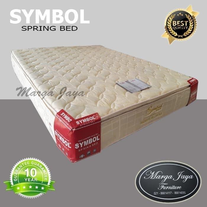 IH |  Kasur Tempat Tidur Springbed Spring Bed Symbol Pillowtop 160  | Perlengkapan rumah