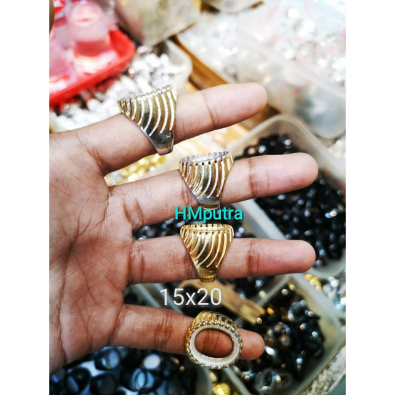 Ring emban titanium super kualitas