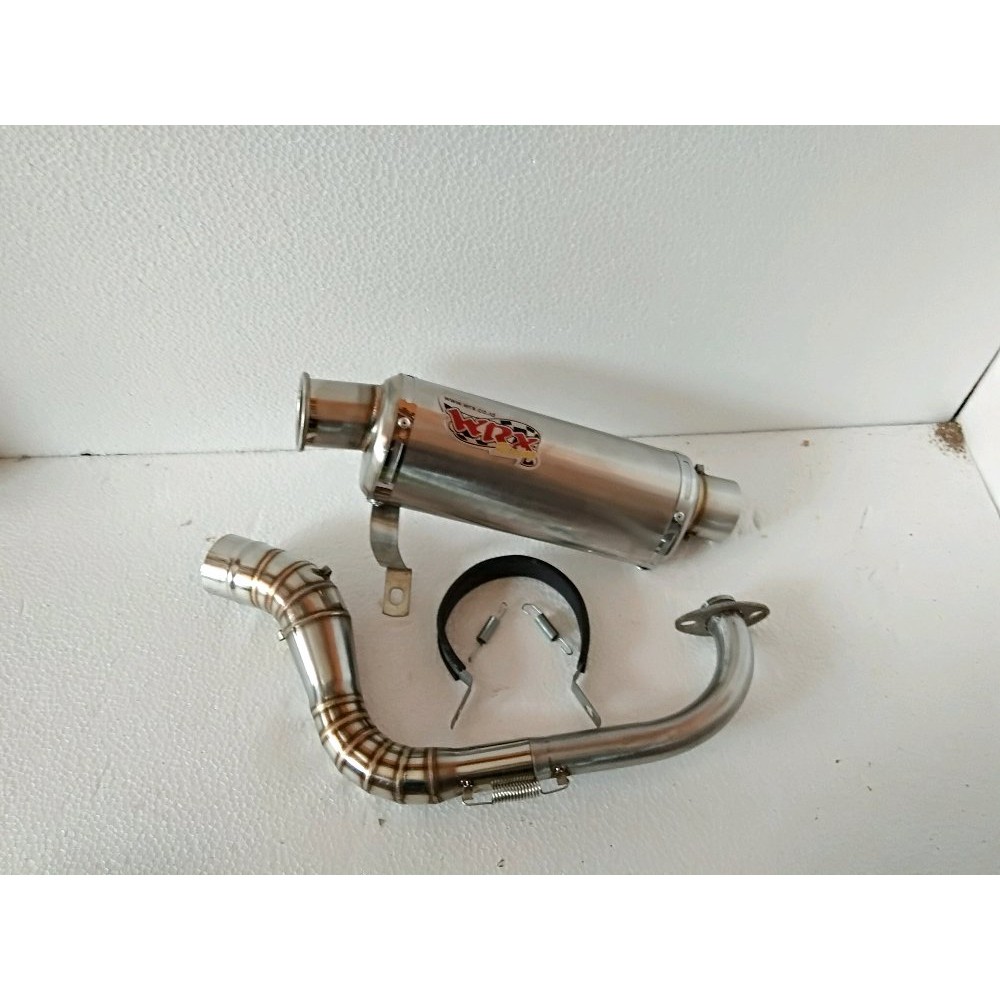 knalpot racing WRX oval for mio sporty.mio j.mio m3.mio soul dll