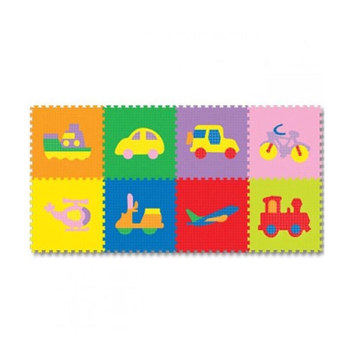 Puzzle Evamat - Matras Puzzle - Puzzle Lantai Mainan Anak - Matras/ Alas Lantai Puzzle Evamats