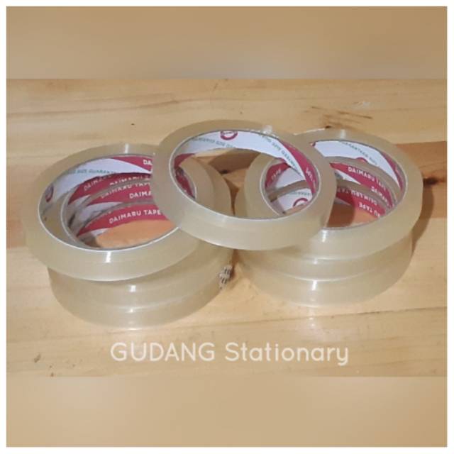 Selotip Bening 0.5&quot; DAIMARU TAPE [ 1 piece ]