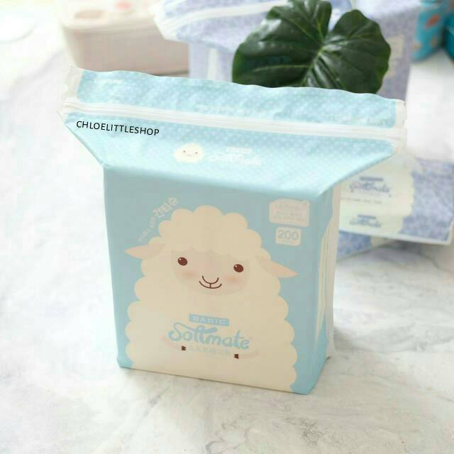 Softmate Basic 200 wipes / Tisu Korea / Tissue Anak Bayi