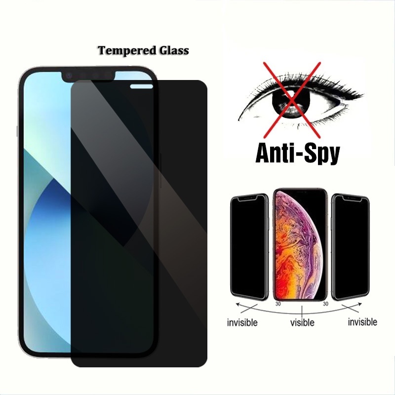 Pelindung Layar Tempered Glass 10D Anti Glare / AG Matte Untuk iPhone 14 Plus 14 Pro Max