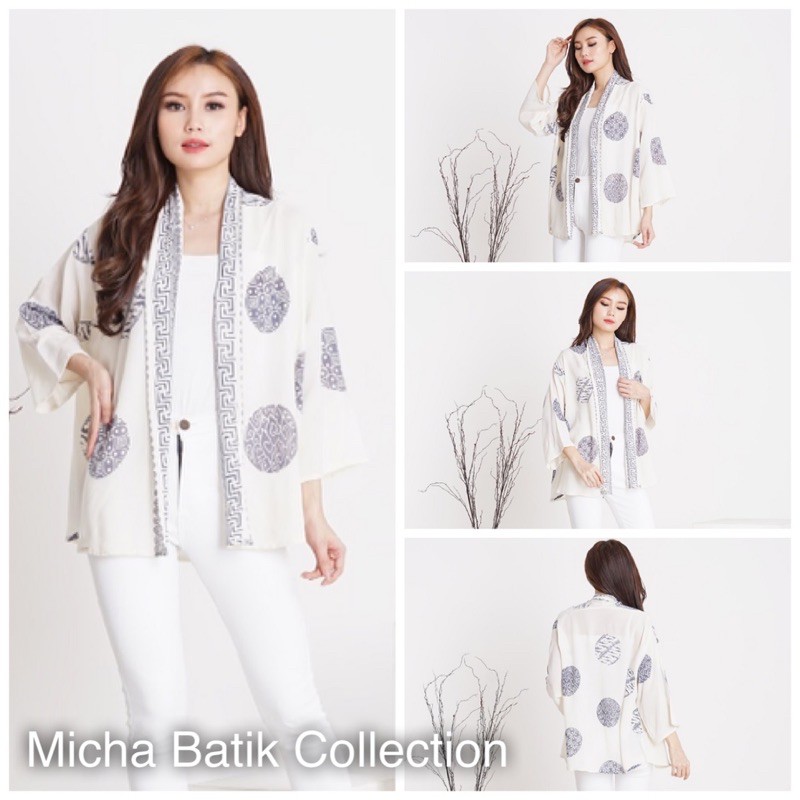 Outer batik: Cardigan paris