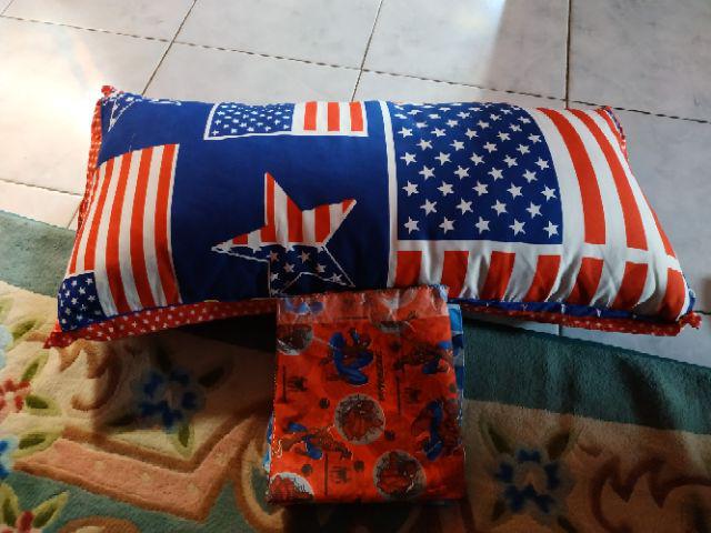 Sarung Bantal Cinta Karakter Ukuran 45x95 Cm