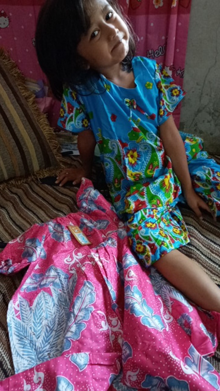 Baby Doll / Stelan Setelan Celana Batik Anak Size M, L, Xl Usia 4 -10 Tahun