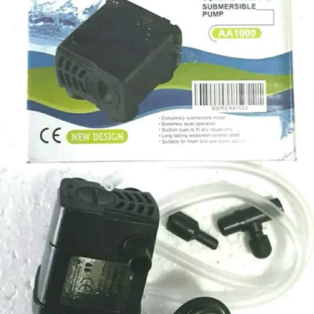 Recent AA 1000 mesin pompa celup aquarium