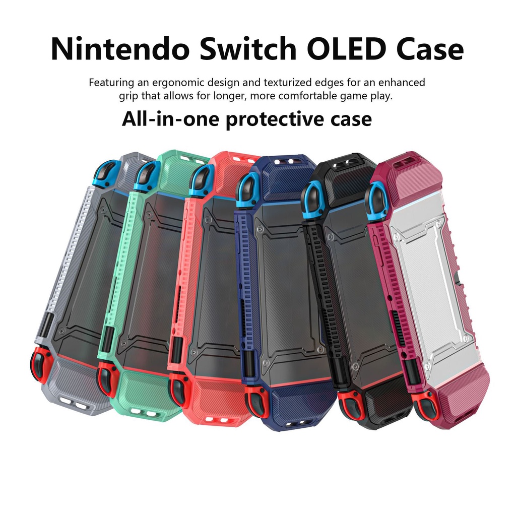 Hard Case Pelindung Konsol Game Nintendo Switch OLED Anti Jatuh