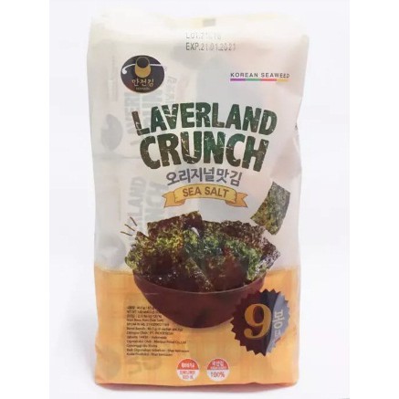 

LAVERLAND CRUNCH SEA SALT 45GR